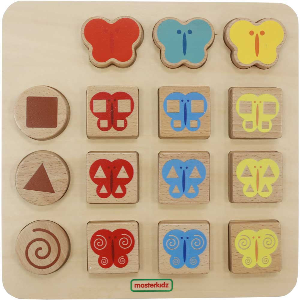 Primary Colour & Pattern Matching Game – Early Learning Toy – Primary Toys