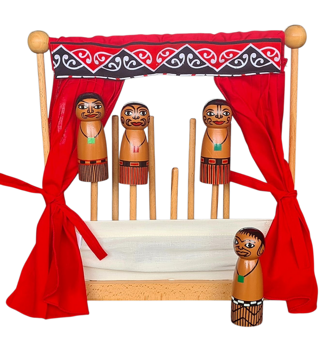 Moari Rapper Puppet Māori Storytelling Puppet Theatre Set | Cultural Learning & Dramatic ...