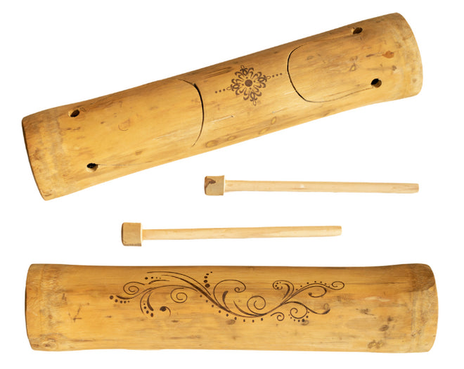 Saigon Bamboo Tongue Drum – Sustainable Wooden Musical Instrument for ...