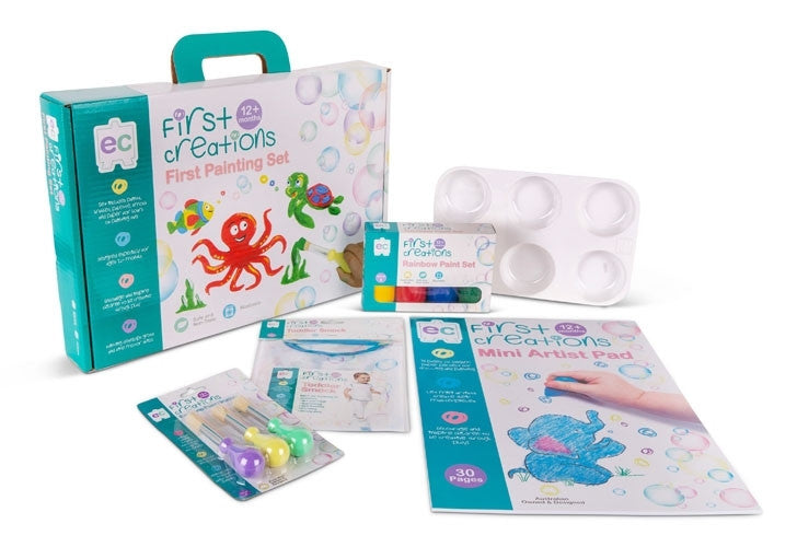 First Creations Painting Set | Hands-On Art & Creativity for Children ...